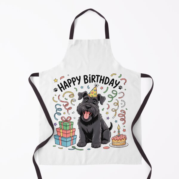 Item preview, Black Russian Terrier Birthday designed and sold by TheAnimalZ00.