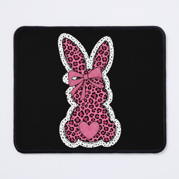 Item preview, Girls Pink Leopard Easter Bunny designed and sold by KroghDs.