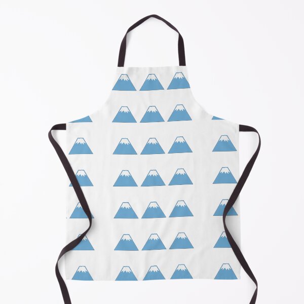 Item preview, Simple Japanese Logo - Three Mt. Fuji / Fujisan Silhouettes (blue version) designed and sold by Studio-MiMi.