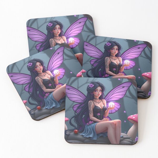 Item preview, Fairy with Tatoo designed and sold by CoverPop.