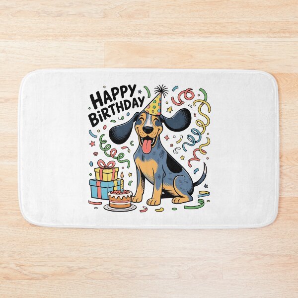 Item preview, Bluetick Coonhound Birthday designed and sold by TheAnimalZ00.