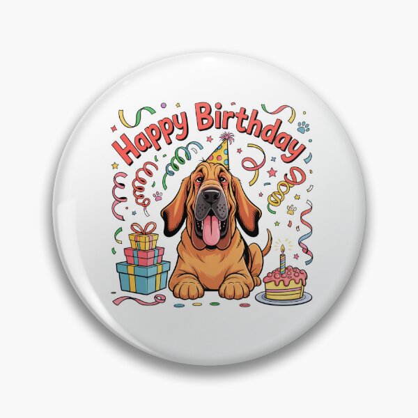 Artikelvorschau, Bloodhound Geburtstag entworfen und verkauft von TheAnimalZ00.