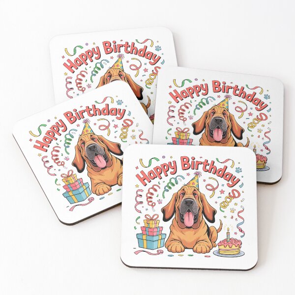 Artikelvorschau, Bloodhound Geburtstag entworfen und verkauft von TheAnimalZ00.