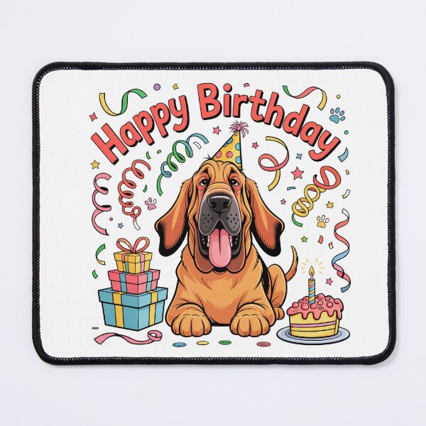 Item preview, Bloodhound Birthday designed and sold by TheAnimalZ00.
