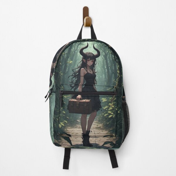 Item preview, Gothic girl holding a chest designed and sold by ArtsJulian.