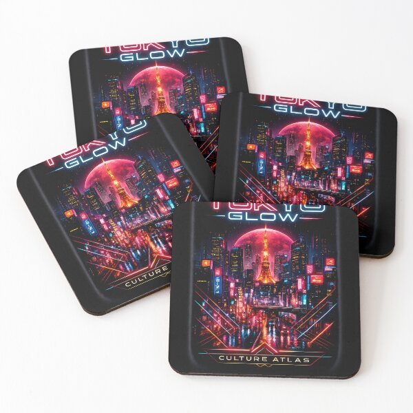 Item preview, Tokyo Glow – Premium Neon Cyberpunk Streetwear designed and sold by Culture Atlas .