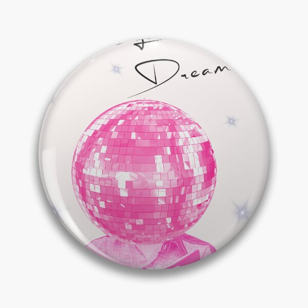 Item preview, Inspirational Disco Design - "Chase your Dreams" Pink Disco Sphere designed and sold by Hipatye26.