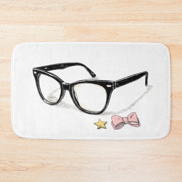 Item preview, Cute Glasses and Bow designed and sold by Nohrae.