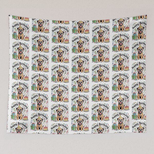 Item preview, Border Terrier Birthday designed and sold by TheAnimalZ00.