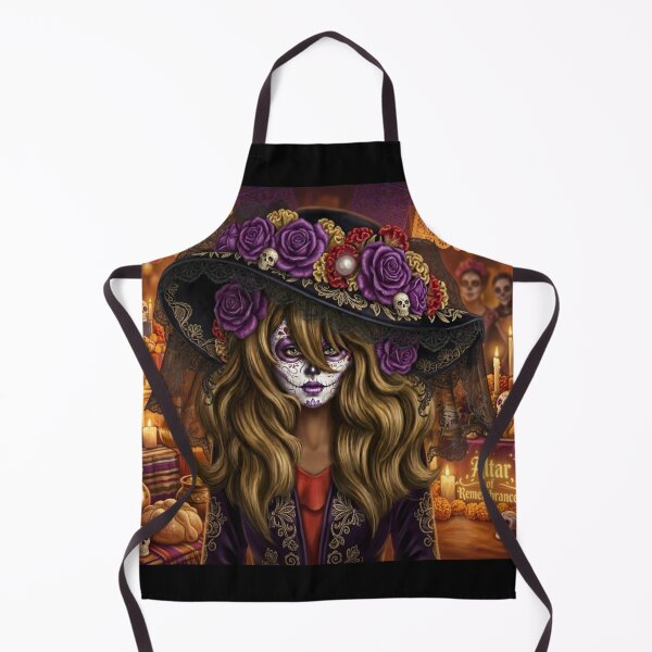 Item preview, Purple Rose Catrina: Day of the Dead Elegance designed and sold by KabronX.