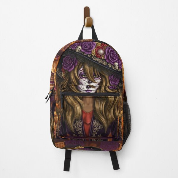 Item preview, Purple Rose Catrina: Day of the Dead Elegance designed and sold by KabronX.