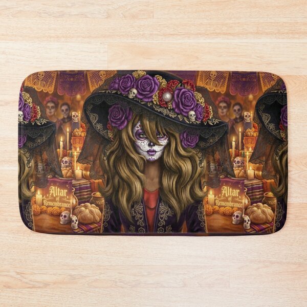 Item preview, Purple Rose Catrina: Day of the Dead Elegance designed and sold by KabronX.