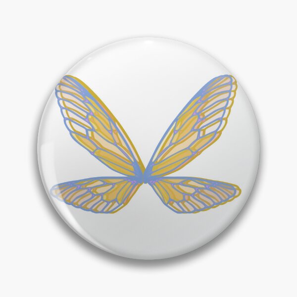 Item preview, Fairy wings - yellow and blue designed and sold by serenebookworm.
