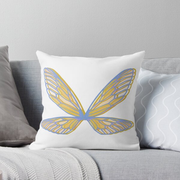 Item preview, Fairy wings - yellow and blue designed and sold by serenebookworm.