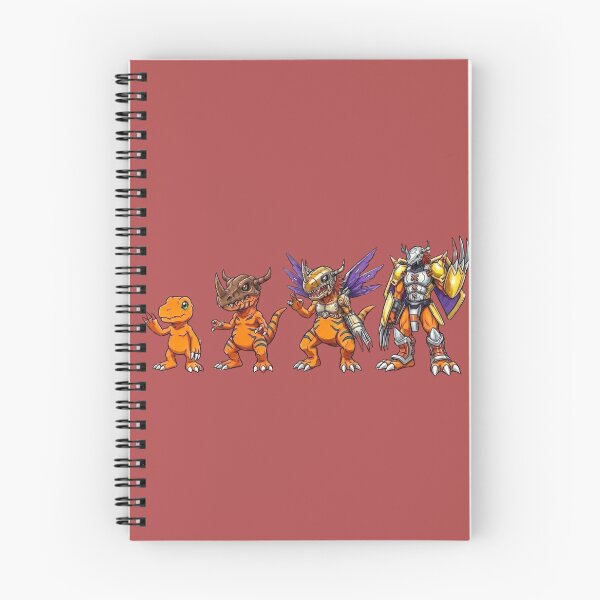 Item preview, Orange Digital Warrior Evolution - Retro Monster Art designed and sold by ChaosModeArt.