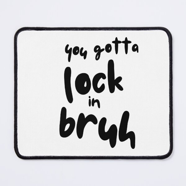 Item preview, You Gotta Stay Locked In Bruh Shirt | Motivational Streetwear Tee | Urban Mindset Apparel | Focus & Discipline T-Shirt designed and sold by YoungWorldCo.