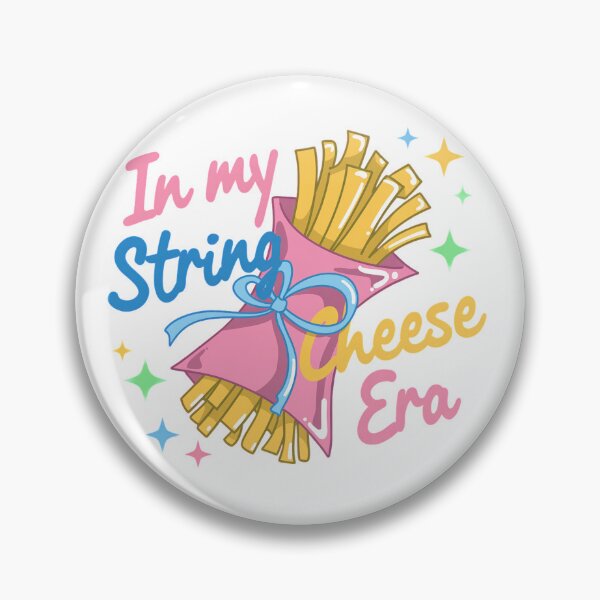Item preview, In My String Cheese Era - Cute Coquette Aesthetic Design designed and sold by pixelspaperslab.