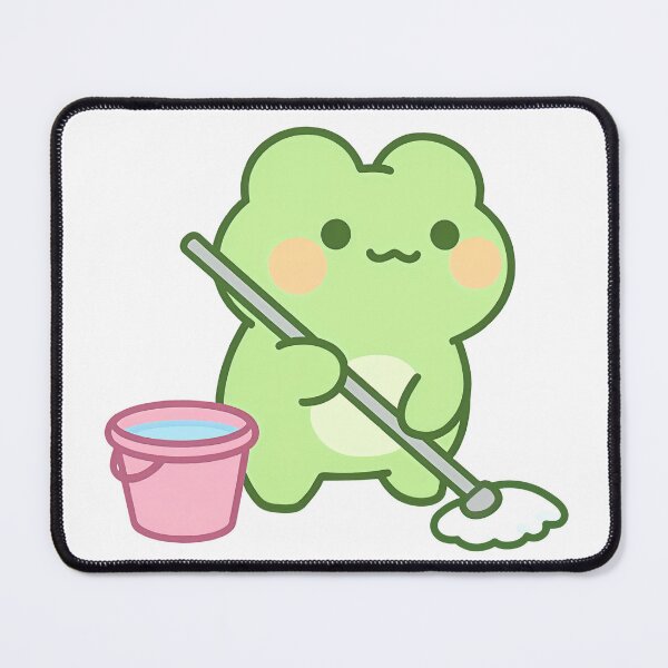 Item preview, Frog mopping designed and sold by Kimicute.