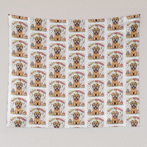 Item preview, Briard Birthday designed and sold by TheAnimalZ00.