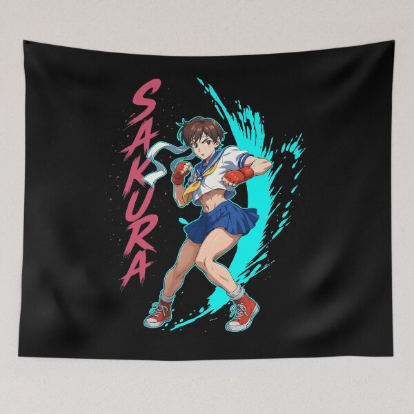Item preview, Sakura / Street Fighter designed and sold by DarrenAshenOne.
