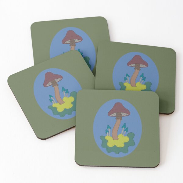 Item preview, Mushroom Vibes designed and sold by Scribble Squiggles.
