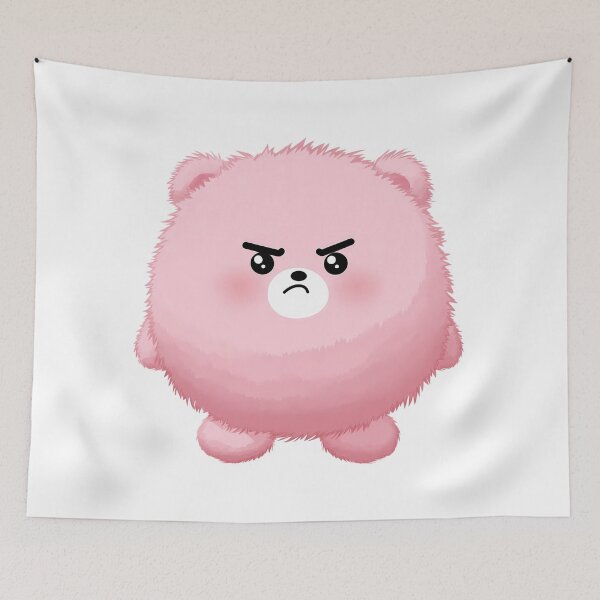 Item preview, Cute Pink Plush designed and sold by Nohrae.