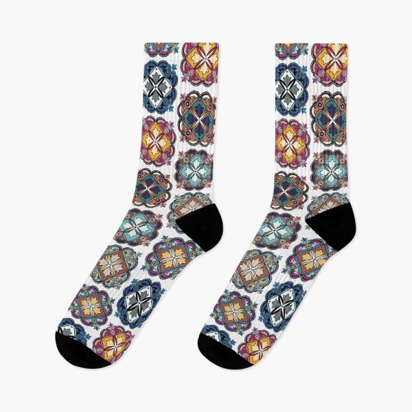 Item preview, Moroccan Zellige Tile Pattern – Mediterranean Geometric Ornament designed and sold by Mrsmauve.