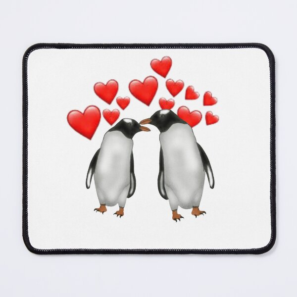 Item preview, Penguins in Love designed and sold by ArtAndBliss.