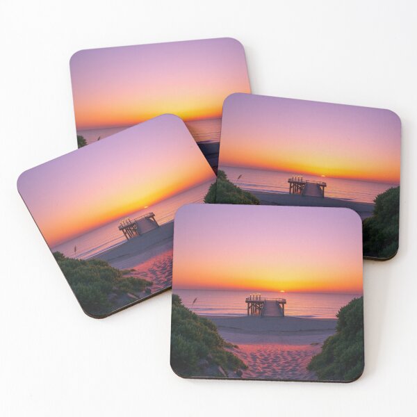 Item preview, Path to Pier During Purple Sunset designed and sold by Vida e Arte.