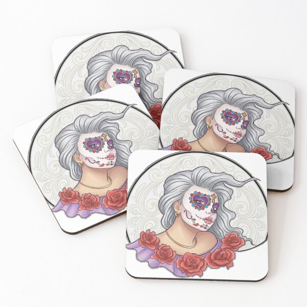 Item preview, Silver Heart Catrina: Day of the Dead Romance designed and sold by KabronX.