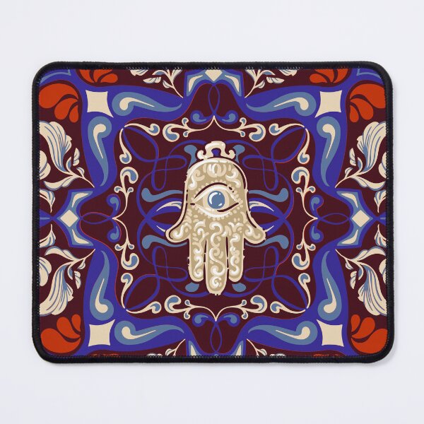 Item preview, Moroccan Hamsa Heritage - Traditional Arabesque Pattern Bag designed and sold by PROTONEDL.