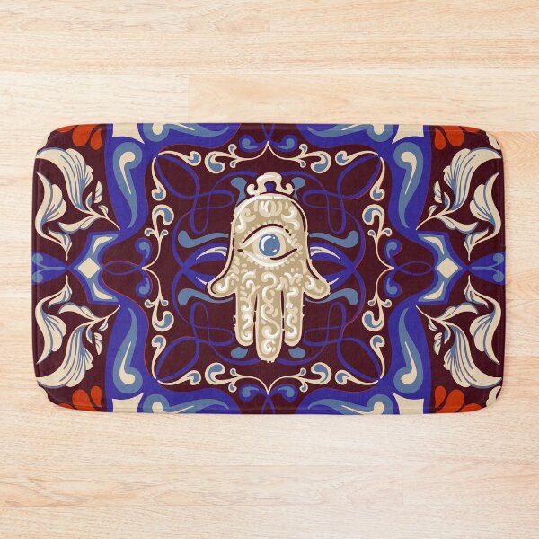 Item preview, Moroccan Hamsa Heritage - Traditional Arabesque Pattern Bag designed and sold by PROTONEDL.