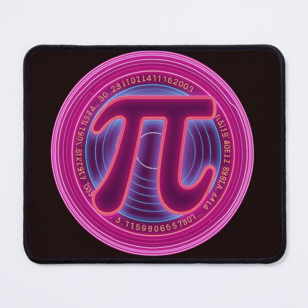 Item preview, Happy Pi Day Math Teacher Gift glowing colors designed and sold by IronVersDesign.