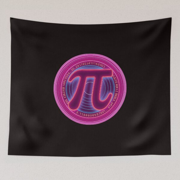Item preview, Happy Pi Day Math Teacher Gift glowing colors designed and sold by IronVersDesign.