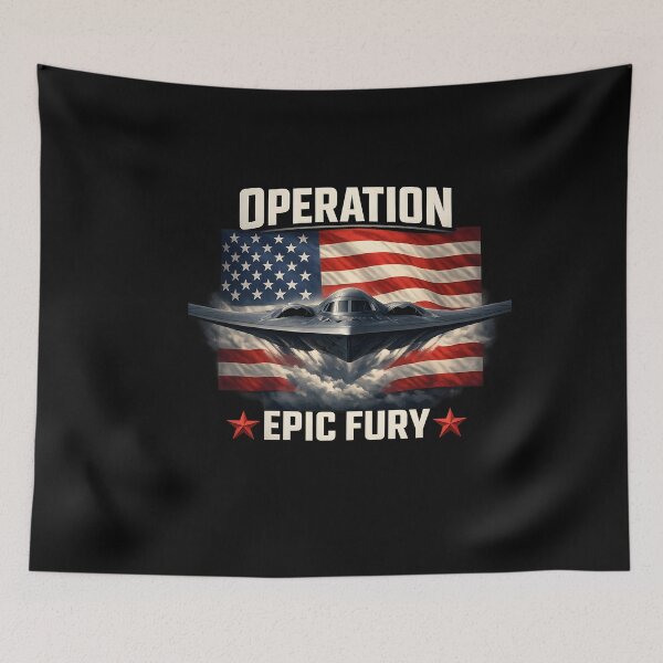 Item preview, Operation Epic Fury Airforce Tribute designed and sold by HUTEND.