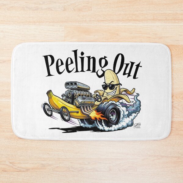 Item preview, Peeling Out – Wild Banana Hot Rod designed and sold by Automotive Art by Greg.
