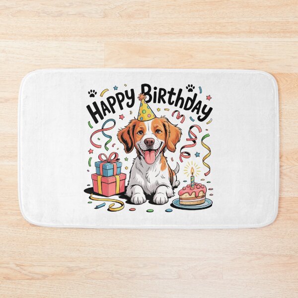 Item preview, Brittany Spaniel Birthday designed and sold by TheAnimalZ00.