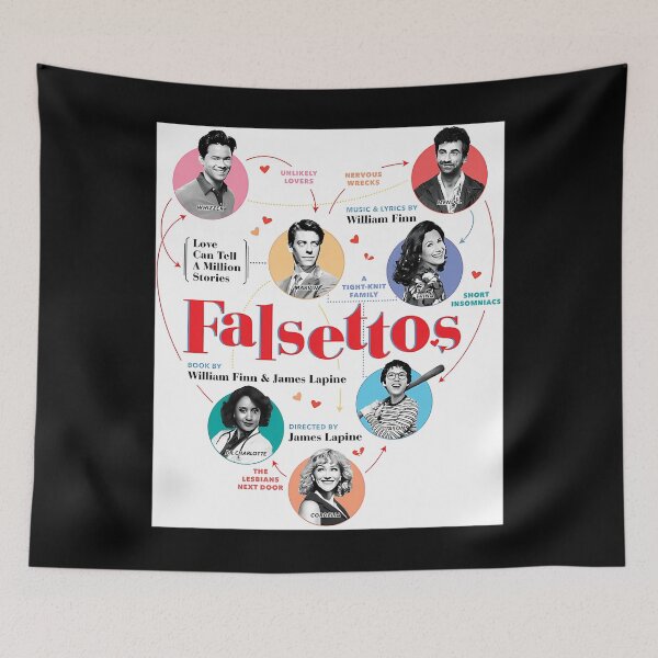 Item preview, Falsettos 2016 Poster designed and sold by skesm.