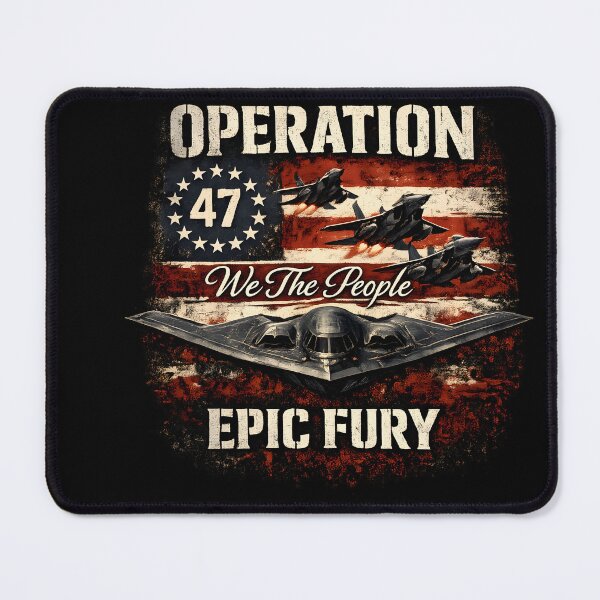 Item preview, Operation Epic Fury We The People Design designed and sold by HUTEND.