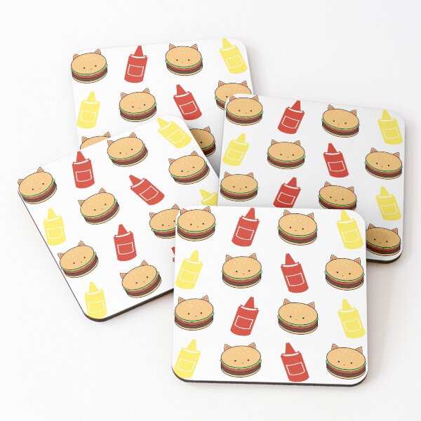 Item preview, hamburger cat designed and sold by noasobi.