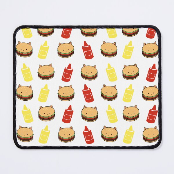 Item preview, hamburger cat designed and sold by noasobi.