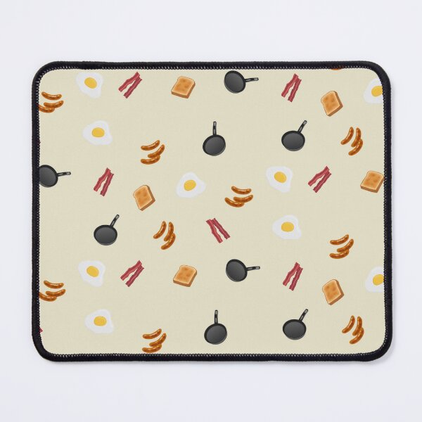 Item preview, Breakfast Eggs Sausage Bacon Pan Food Stickers Prints Posters Wall Art Magnet Home Coffee Cup Decoration TShirt Stationary Notebook Magnet Hat Kitchen Work School Office Redbubble Shop designed and sold by Saritas Boutique Shop.