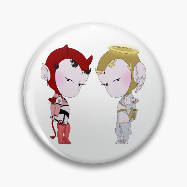 Item preview, Your Devil, Your Angel designed and sold by CursedCorvid.