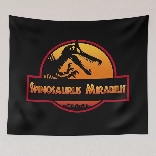Item preview,   jurassic spinosaurus mirabilis dino sunset vintage  designed and sold by Blck-Acid-Devil.