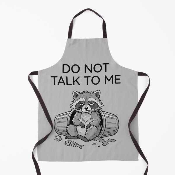 Item preview, Do Not Talk To Me Raccoon Shirt – Funny Trash Panda Introvert Meme Tee designed and sold by ZyxDes.