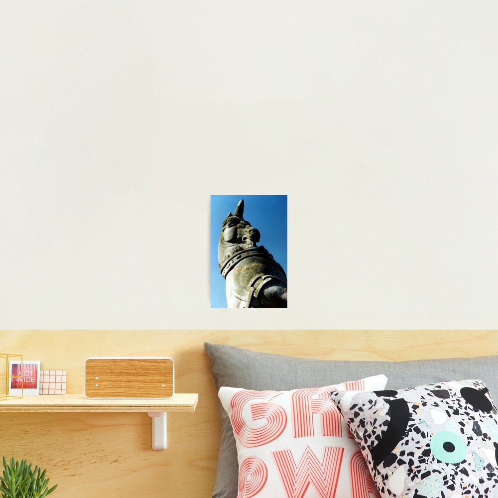 Unicorn at Kew Photographic Print