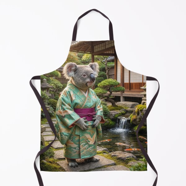 Item preview, Koala in Kimono Surveys His Garden designed and sold by Tridentulus.