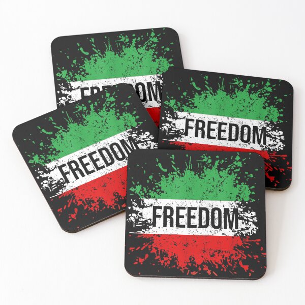 Item preview, Free Iran Retro Freedom Flag designed and sold by RoyesButler.