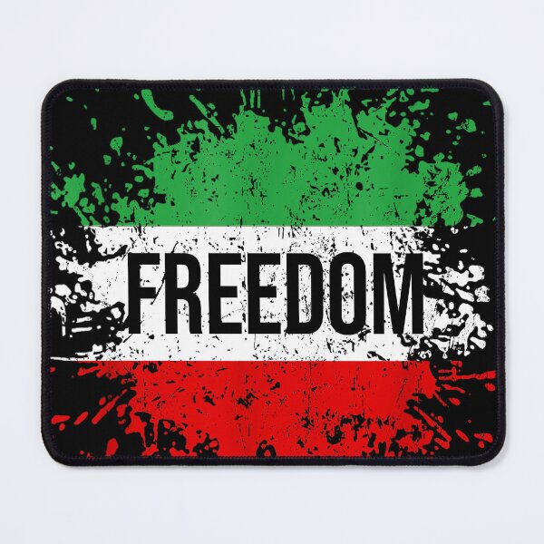 Item preview, Free Iran Retro Freedom Flag designed and sold by RoyesButler.