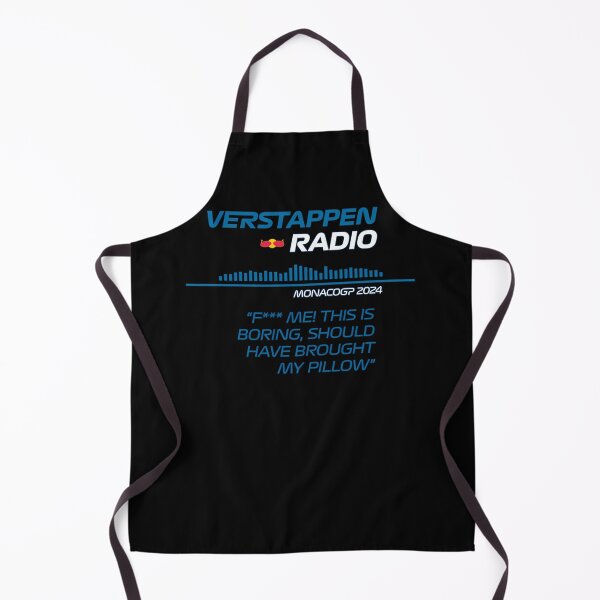 Item preview, Verstappen Radio Monaco - Pillow designed and sold by Spencer912.